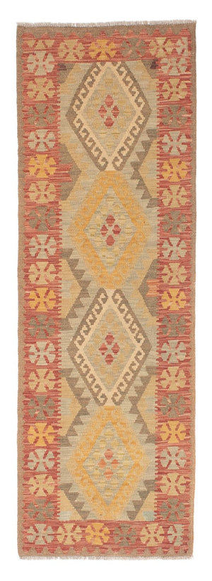Løber Kelim Carpet - Splash - 205 x 66 cm - flerfarvet