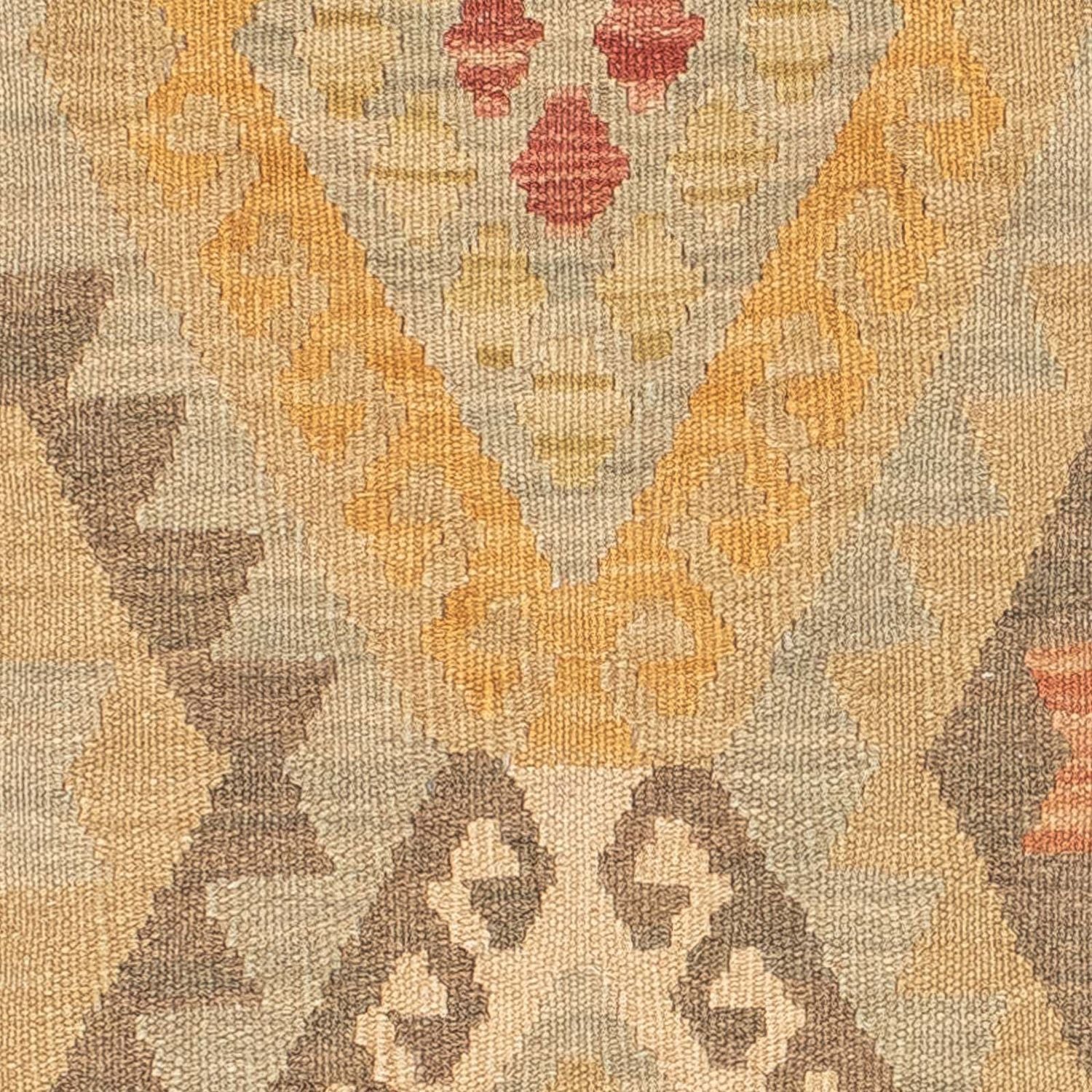 Løber Kelim Carpet - Splash - 205 x 66 cm - flerfarvet