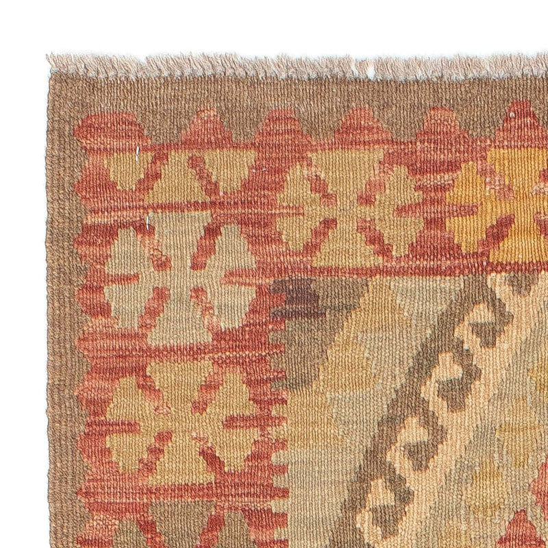Løber Kelim Carpet - Splash - 205 x 66 cm - flerfarvet