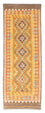 Løber Kelim-tæppe - orientalsk - 209 x 71 cm - guld