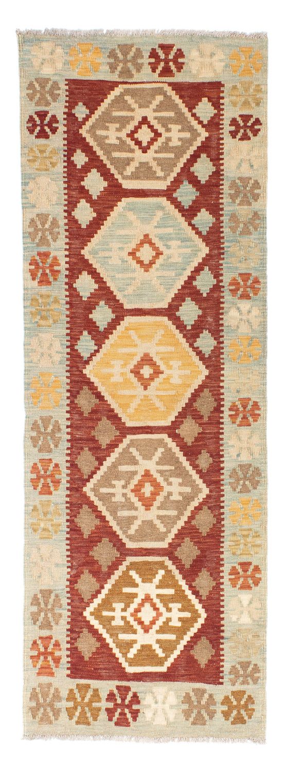 Løber Kelim-tæppe - orientalsk - 203 x 70 cm - beige