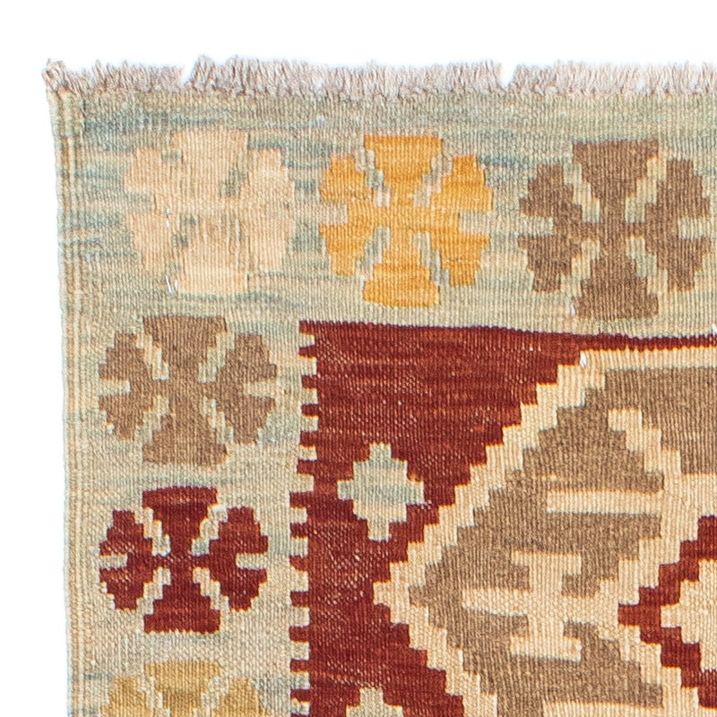 Løber Kelim-tæppe - orientalsk - 203 x 70 cm - beige