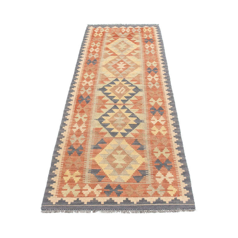 Løber Kelim Carpet - Splash - 198 x 60 cm - flerfarvet