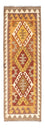 Løber Kelim-tæppe - orientalsk - 203 x 64 cm - lys brun