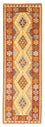 Løber Kelim-tæppe - orientalsk - 206 x 67 cm - lys brun
