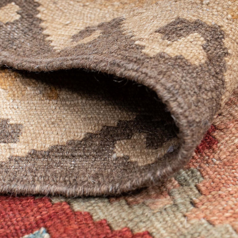 Løber Kelim Carpet - Splash - 202 x 64 cm - flerfarvet