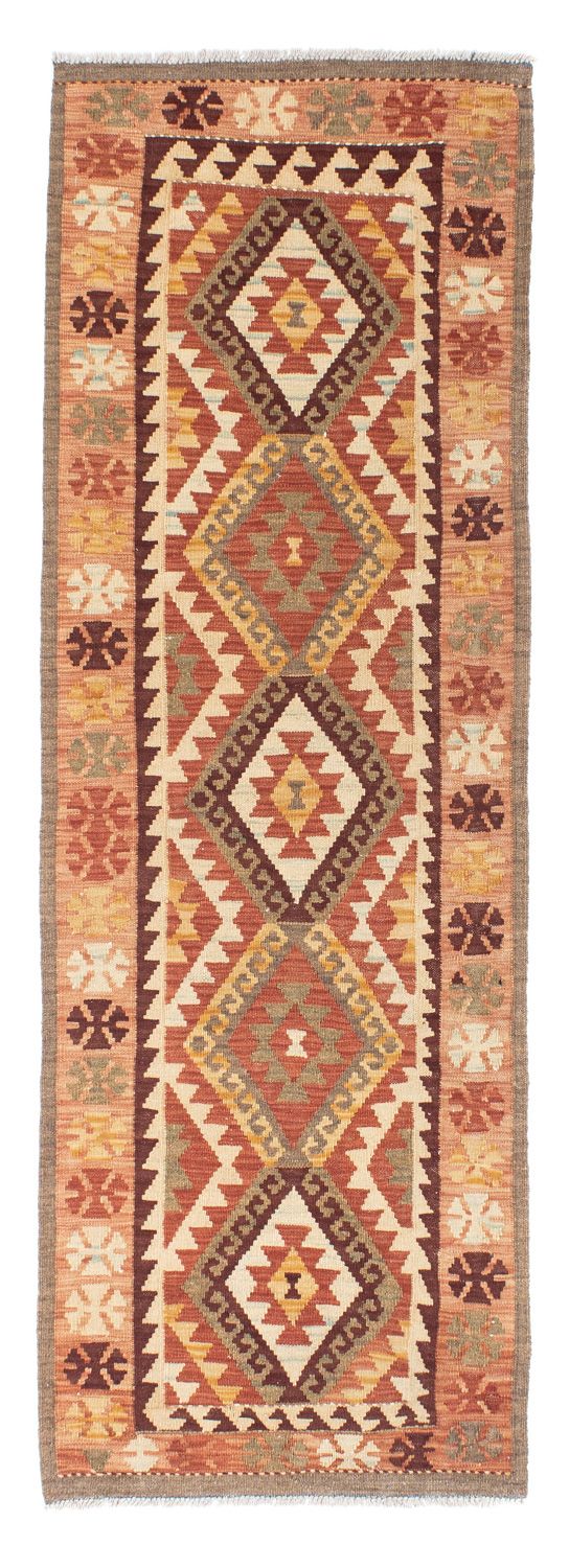 Løber Kelim-tæppe - orientalsk - 204 x 71 cm - beige