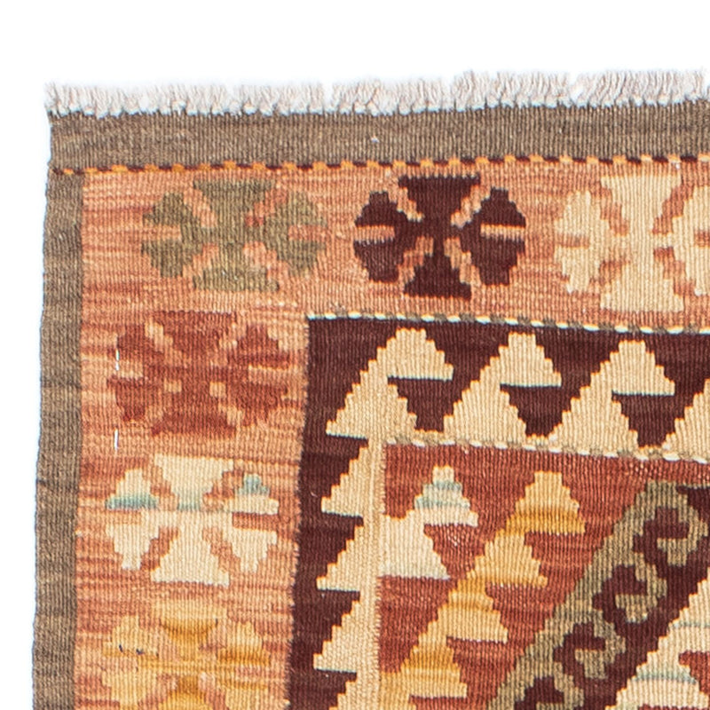 Løber Kelim-tæppe - orientalsk - 204 x 71 cm - beige