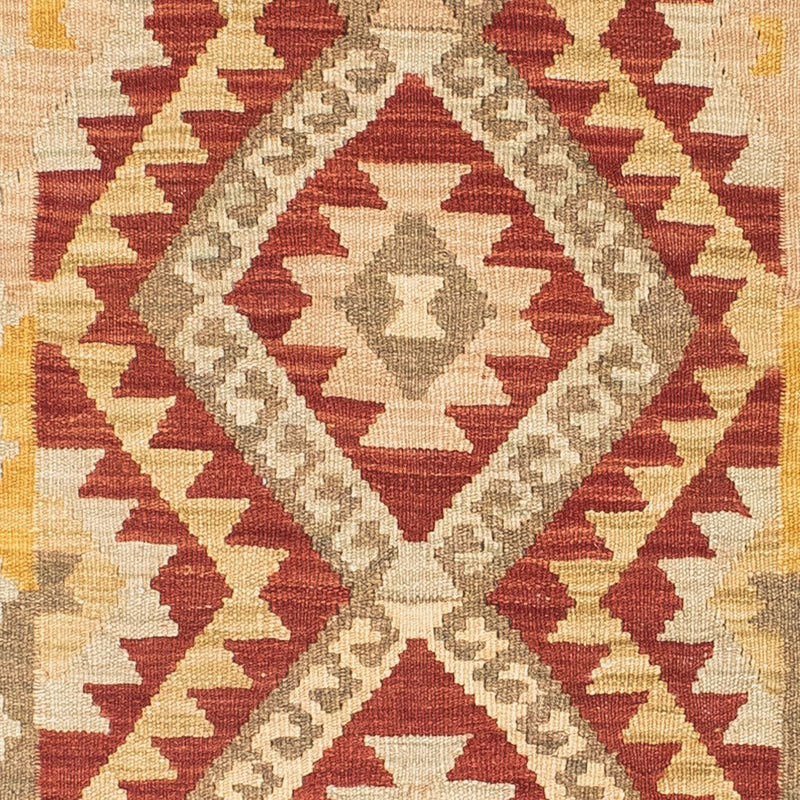 Løber Kelim-tæppe - orientalsk - 198 x 73 cm - beige