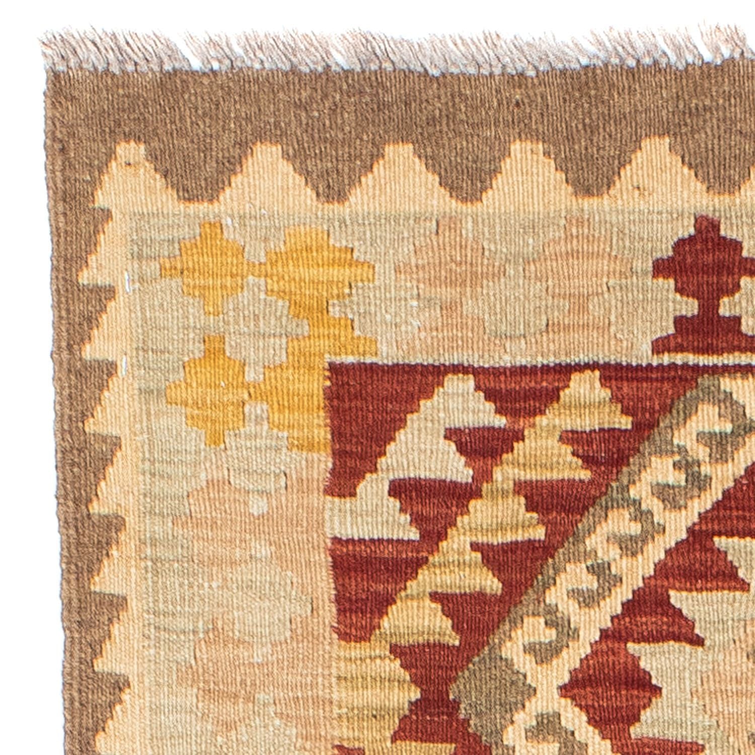 Løber Kelim-tæppe - orientalsk - 198 x 73 cm - beige