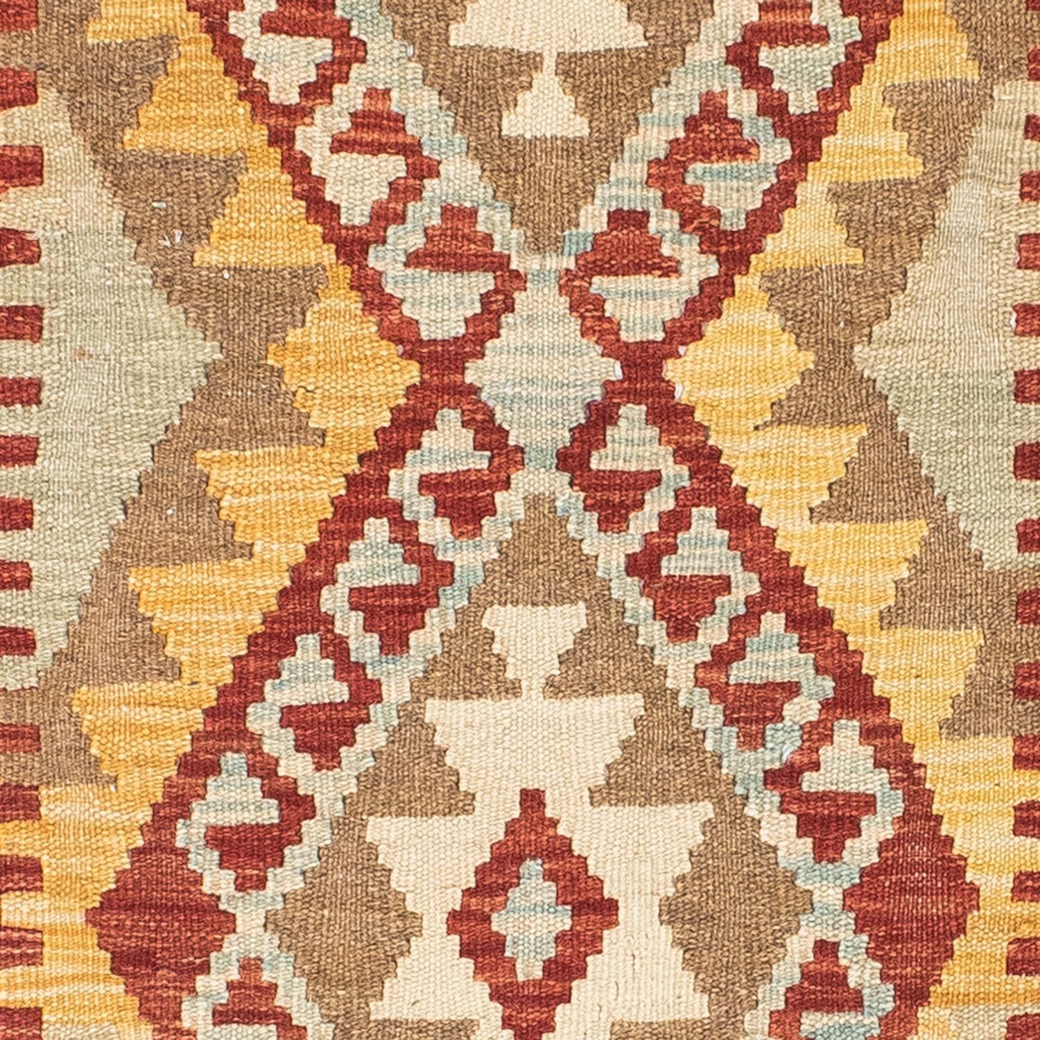 Løber Kelim-tæppe - orientalsk - 187 x 71 cm - rust