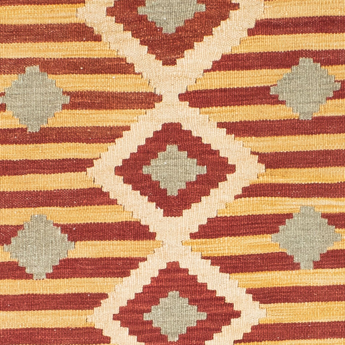 Løber Kelim-tæppe - orientalsk - 207 x 74 cm - beige