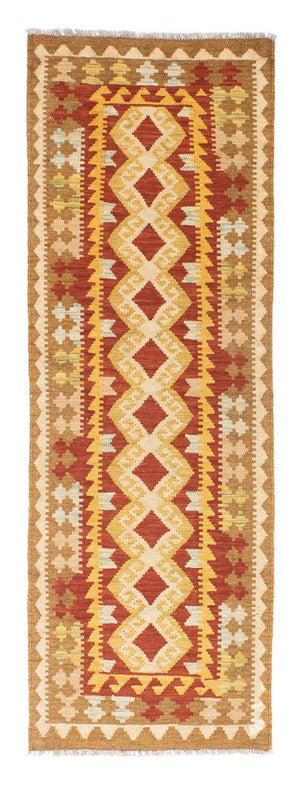 Løber Kelim-tæppe - orientalsk - 202 x 70 cm - beige