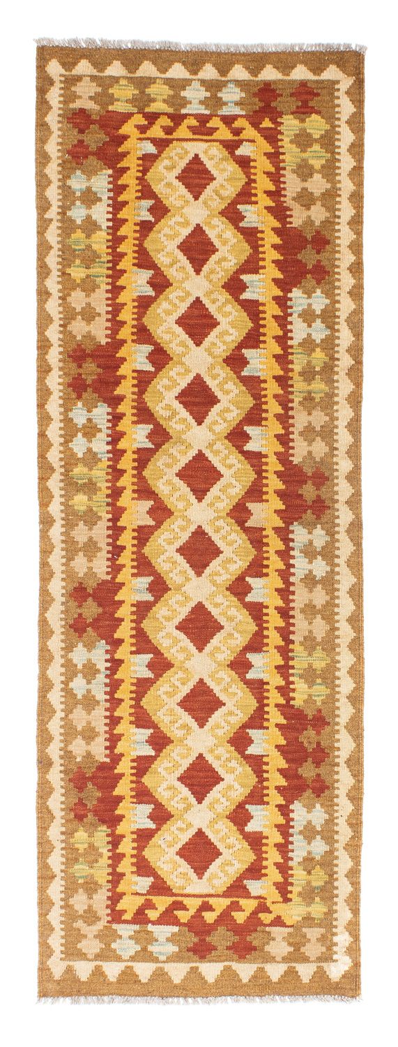 Løber Kelim-tæppe - orientalsk - 202 x 70 cm - beige