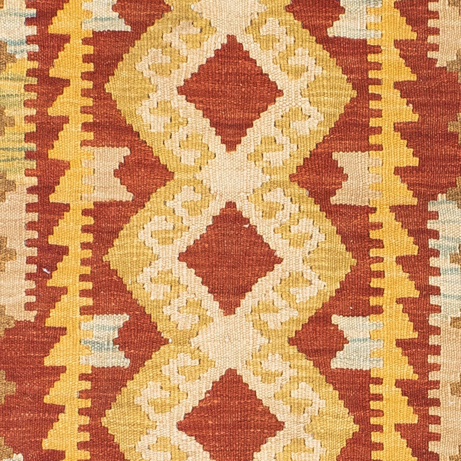 Løber Kelim-tæppe - orientalsk - 202 x 70 cm - beige
