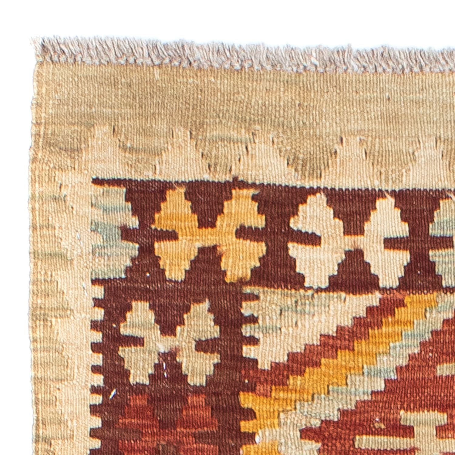 Løber Kelim-tæppe - orientalsk - 198 x 75 cm - beige