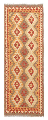 Løber Kelim Carpet - Splash - 193 x 66 cm - flerfarvet