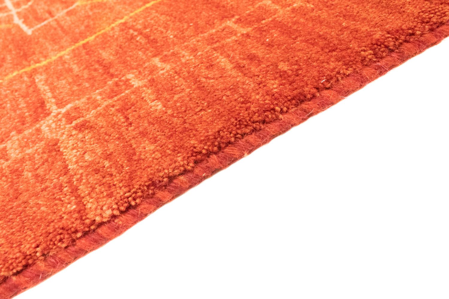 Gabbeh-tæppe - Persisk - 238 x 175 cm - rød