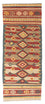 Løber Kelim-tæppe - orientalsk - 201 x 72 cm - flerfarvet