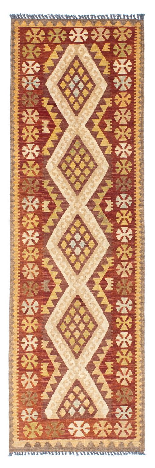 Løber Kelim-tæppe - orientalsk - 210 x 68 cm - beige
