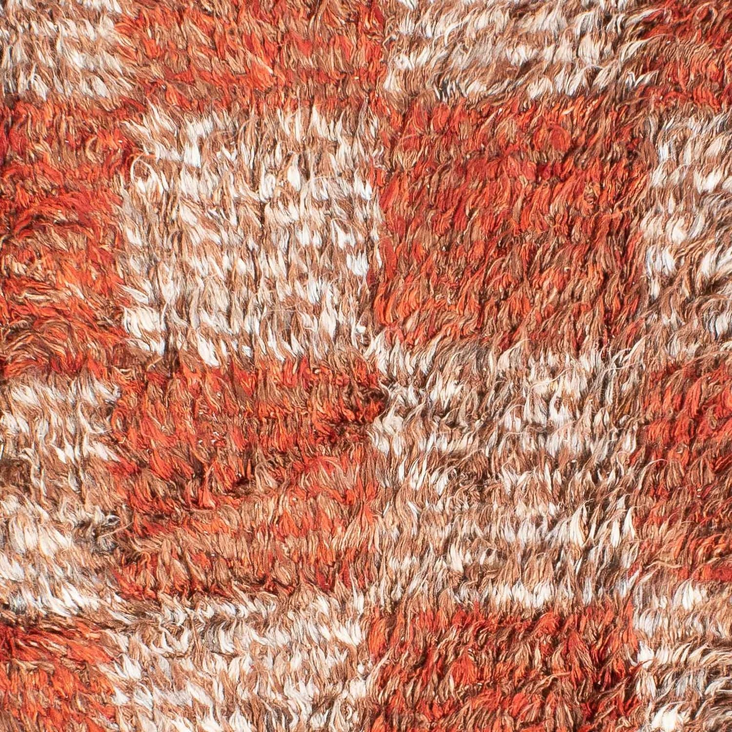 Tæppe med høj pæl - 289 x 199 cm - flerfarvet