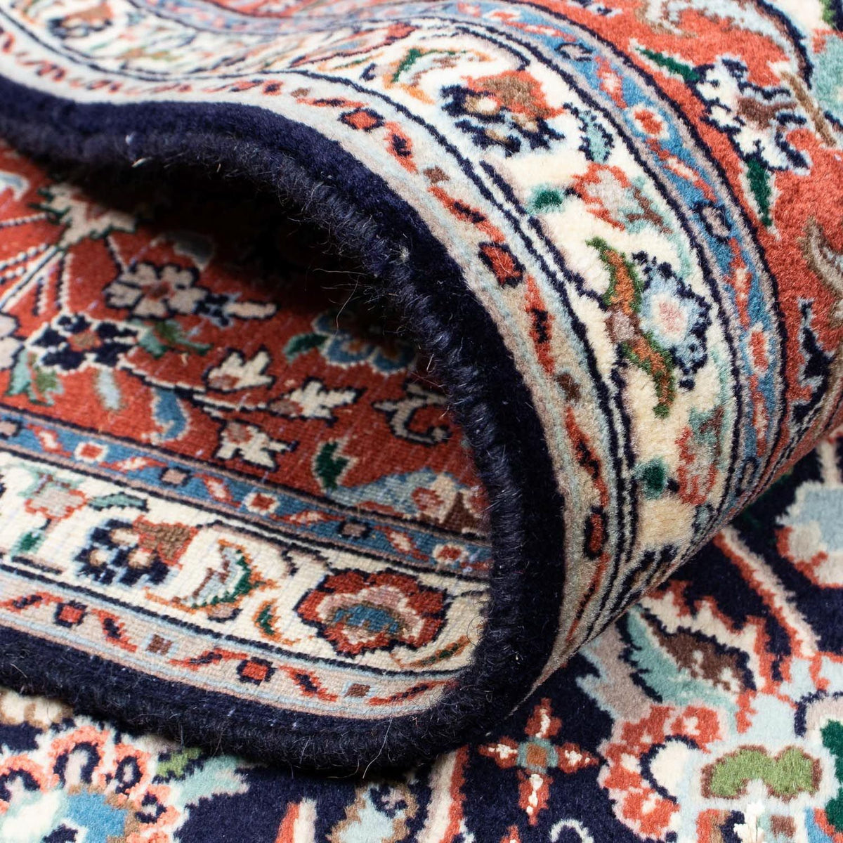 Persisk tæppe - Classic - 228 x 171 cm - mørkeblå