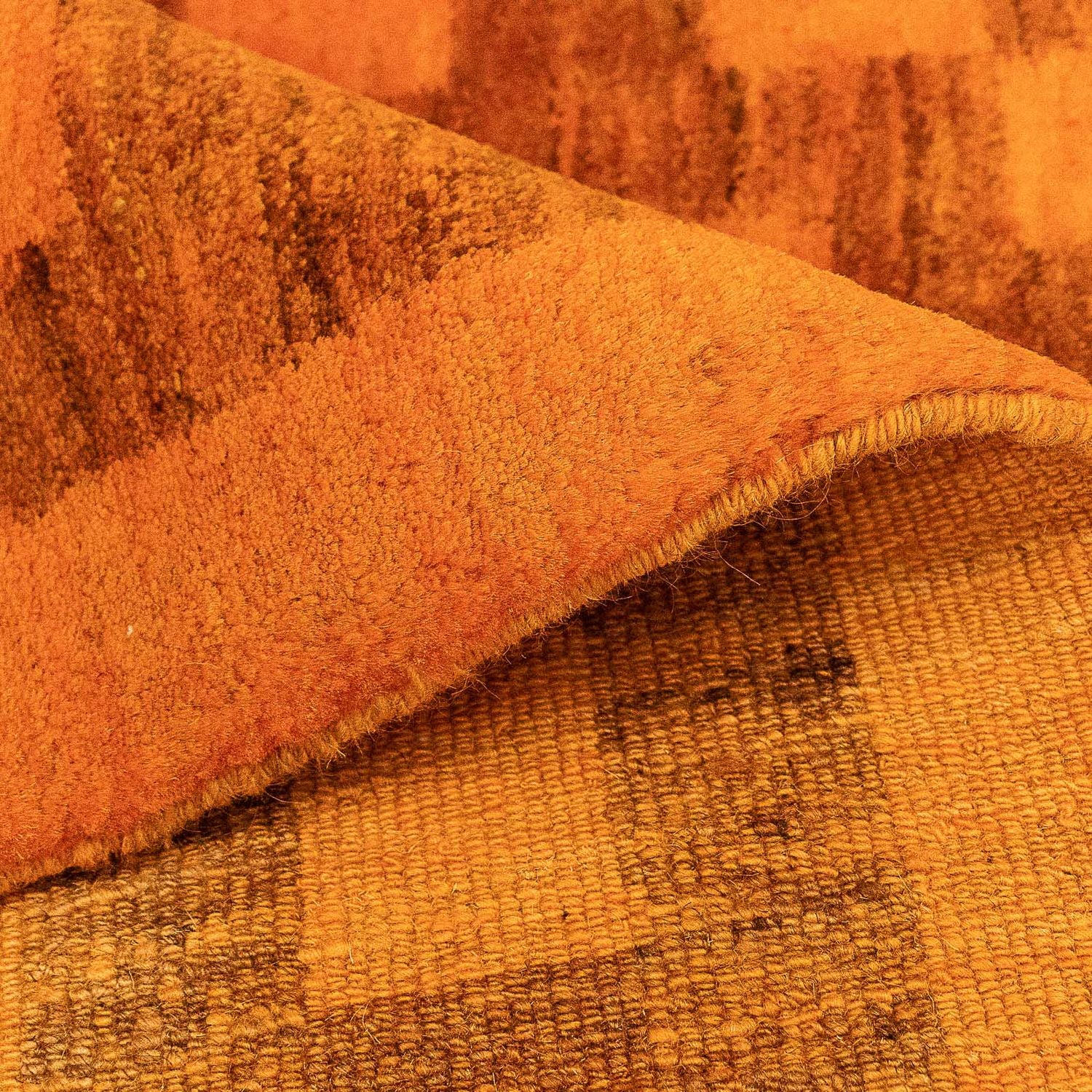 Gabbeh-tæppe - Indus - 123 x 79 cm - orange
