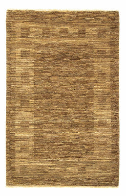 Gabbeh-tæppe - Indus - 147 x 97 cm - mørk beige