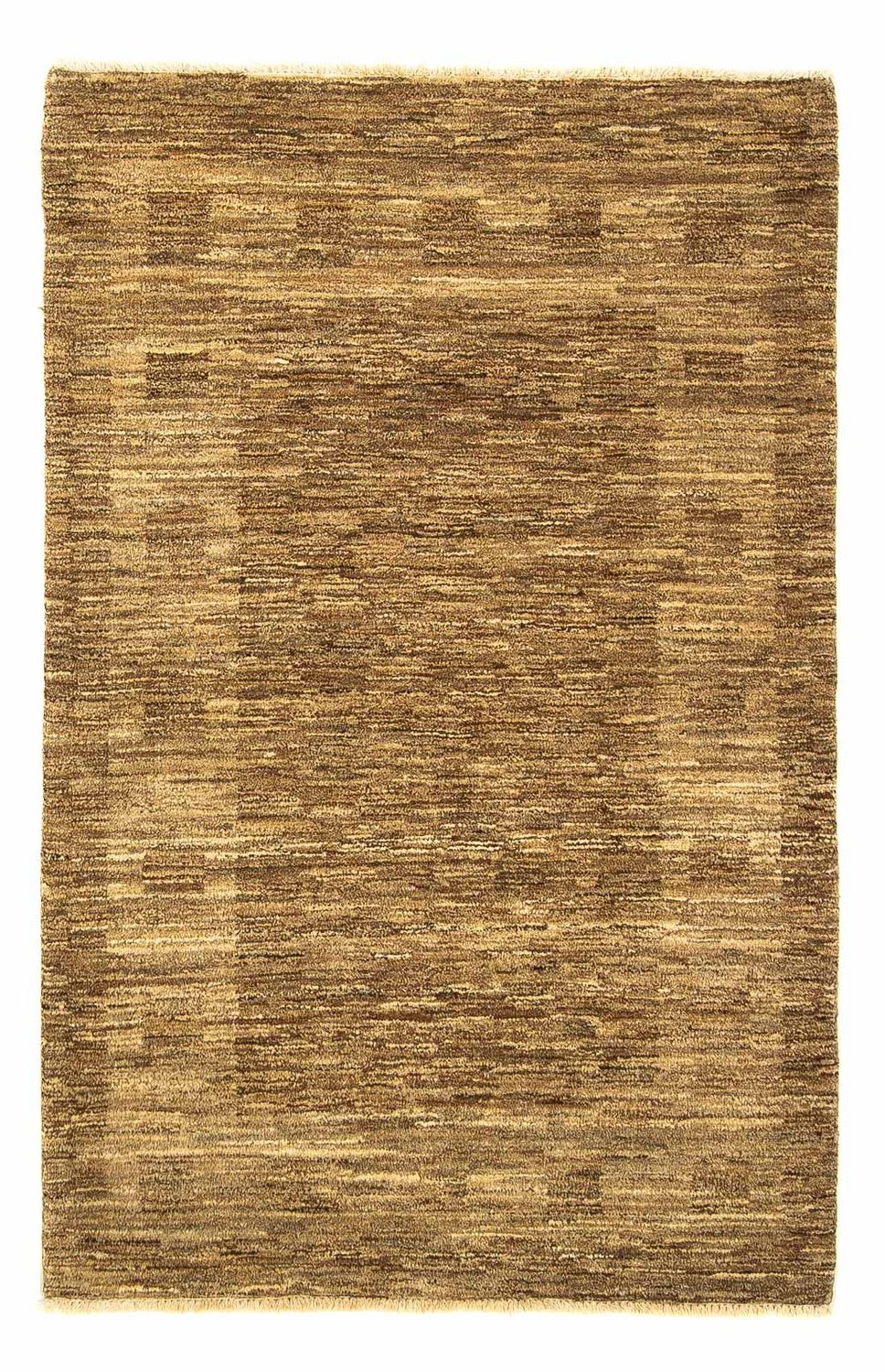 Gabbeh-tæppe - Indus - 147 x 97 cm - mørk beige