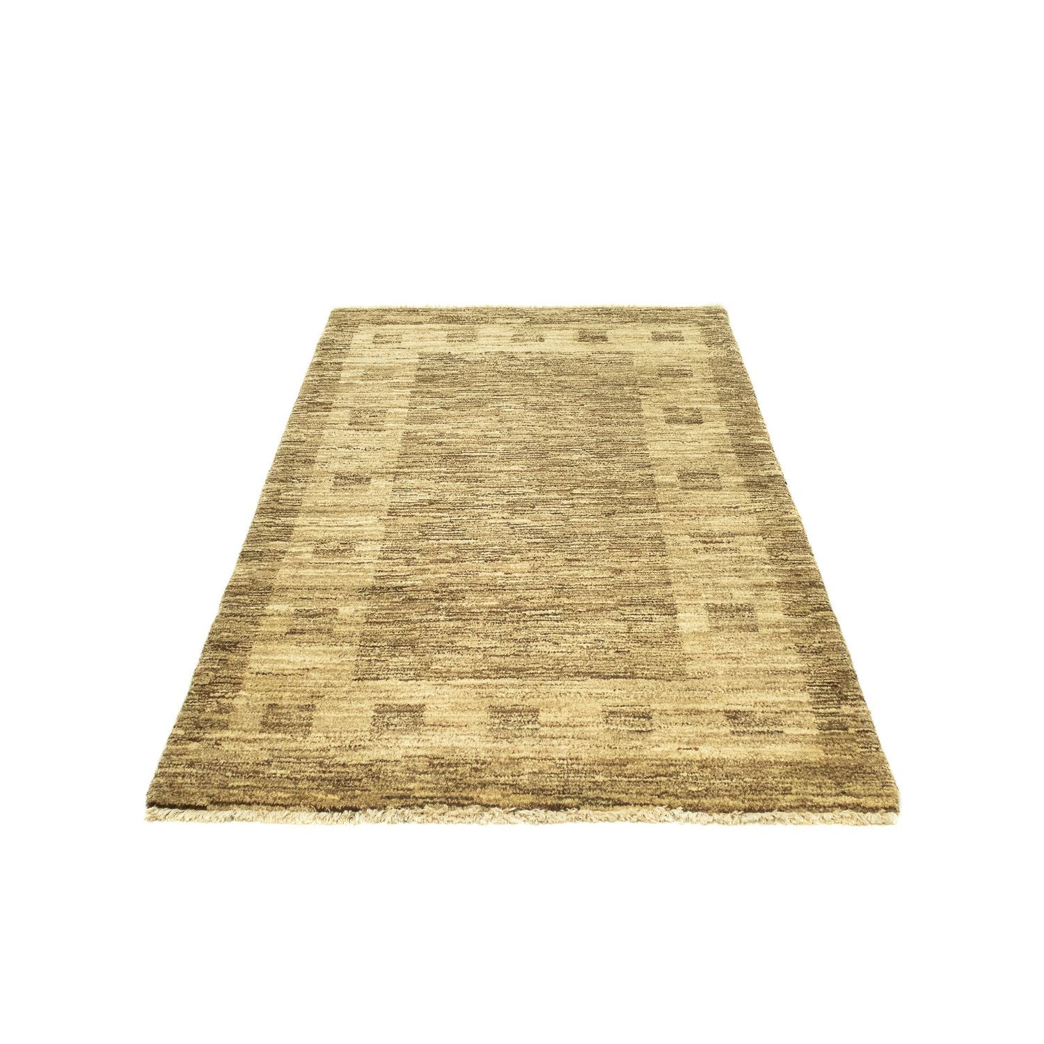 Gabbeh-tæppe - Indus - 153 x 95 cm - lys brun