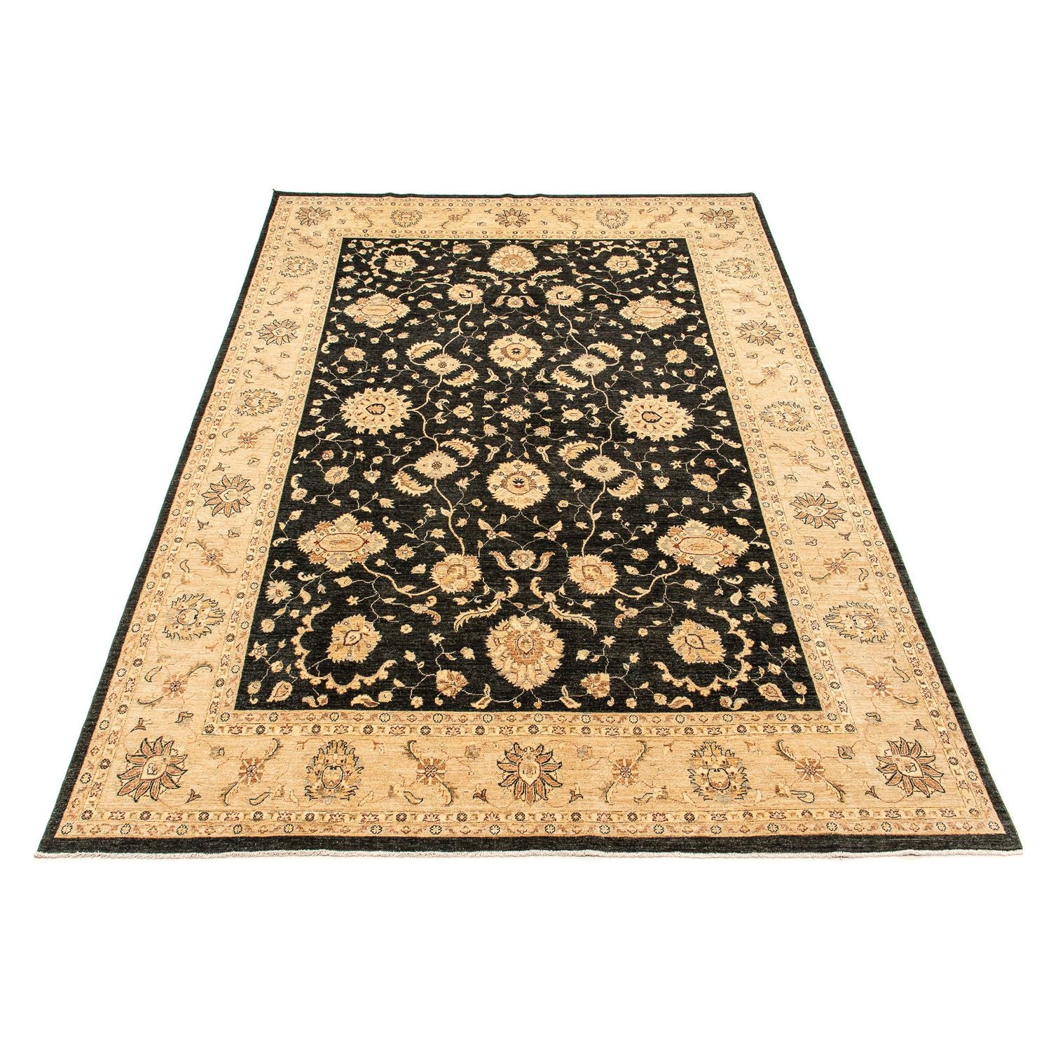 Ziegler Carpet - 424 x 293 cm - mørkeblå