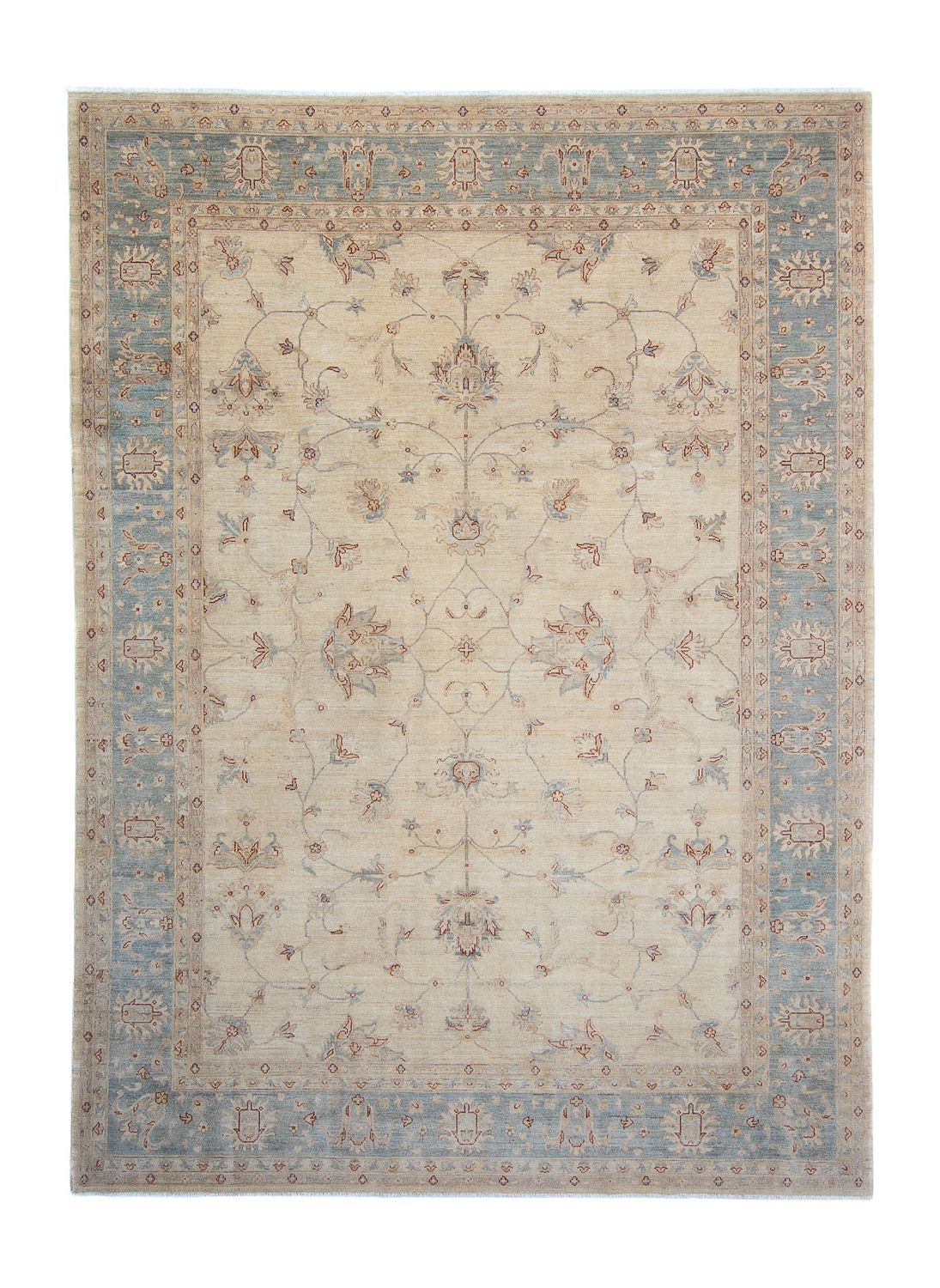 Ziegler Carpet - 347 x 250 cm - lys beige