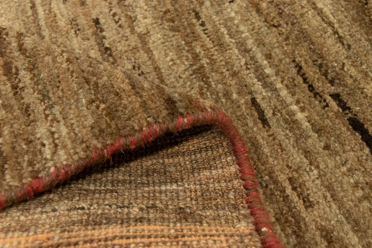 Gabbeh-tæppe - Indus - 113 x 78 cm - mørkebrun