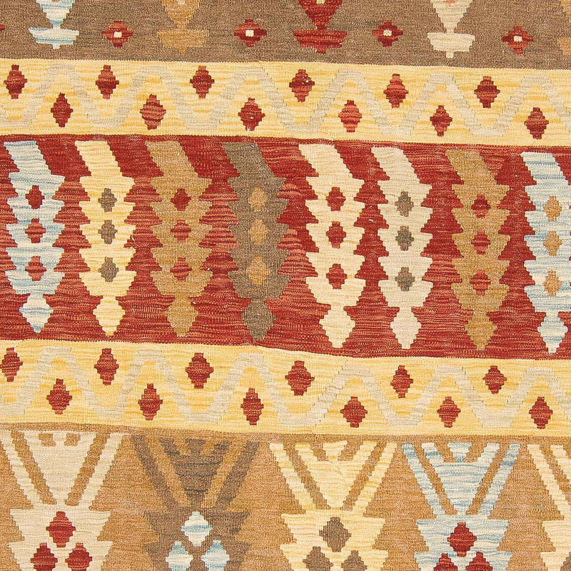 Kelim Carpet - Splash - 294 x 199 cm - flerfarvet