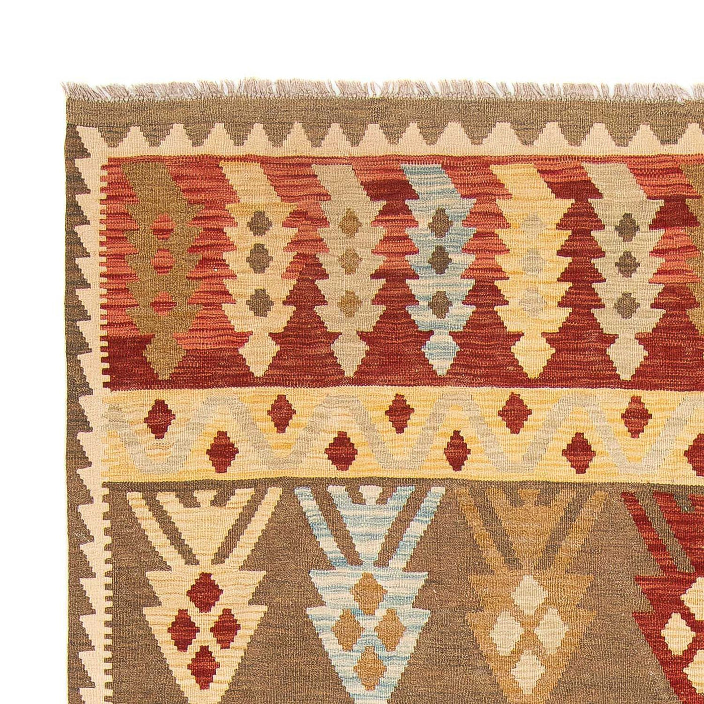 Kilim Maimana Tæppe 294x199cm - Uldtæppe