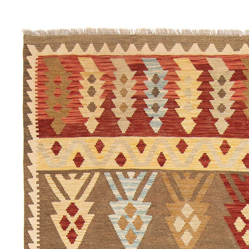 Kelim Carpet - Splash - 294 x 199 cm - flerfarvet