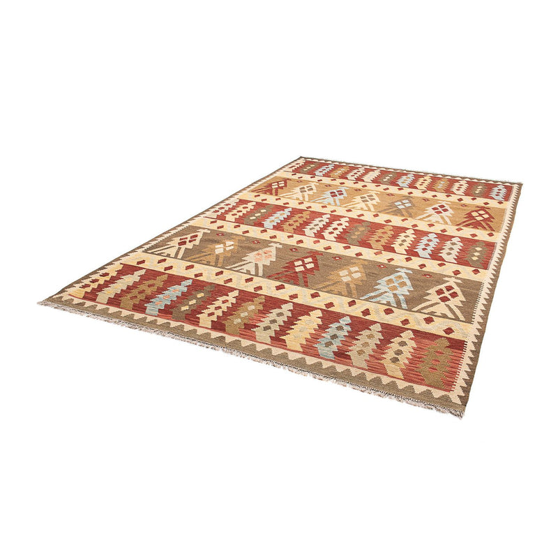 Kelim Carpet - Splash - 294 x 199 cm - flerfarvet
