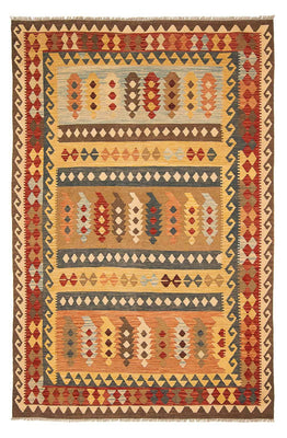 Kelim Carpet - Splash - 299 x 201 cm - flerfarvet