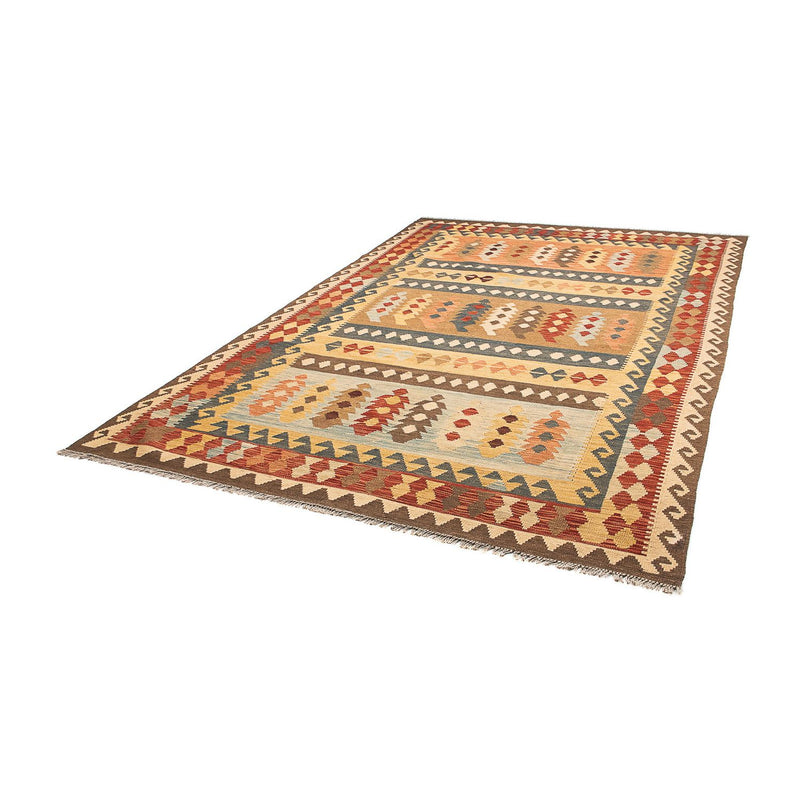 Kelim Carpet - Splash - 299 x 201 cm - flerfarvet