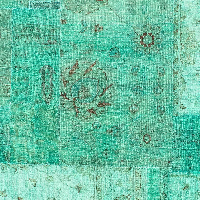 Patchwork-tæppe - 290 x 212 cm - flerfarvet