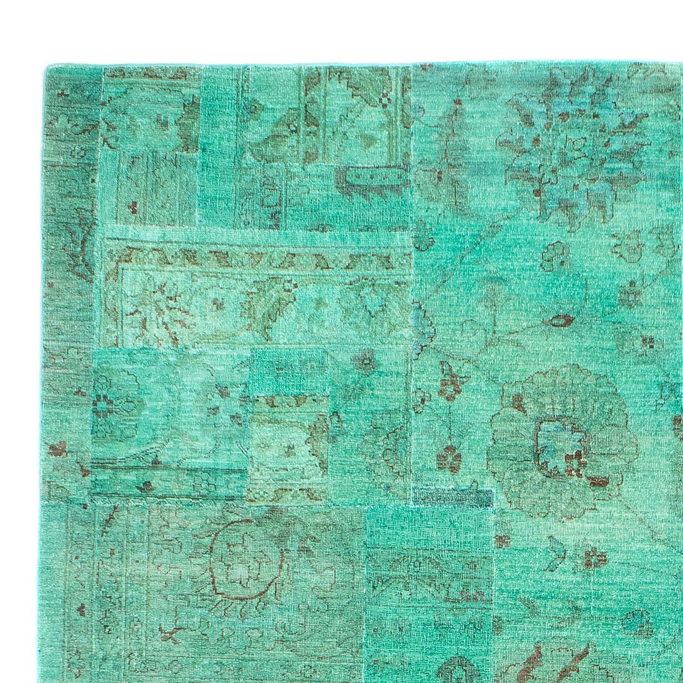 Patchwork-tæppe 290x212cm - Perserteppich Wollteppich