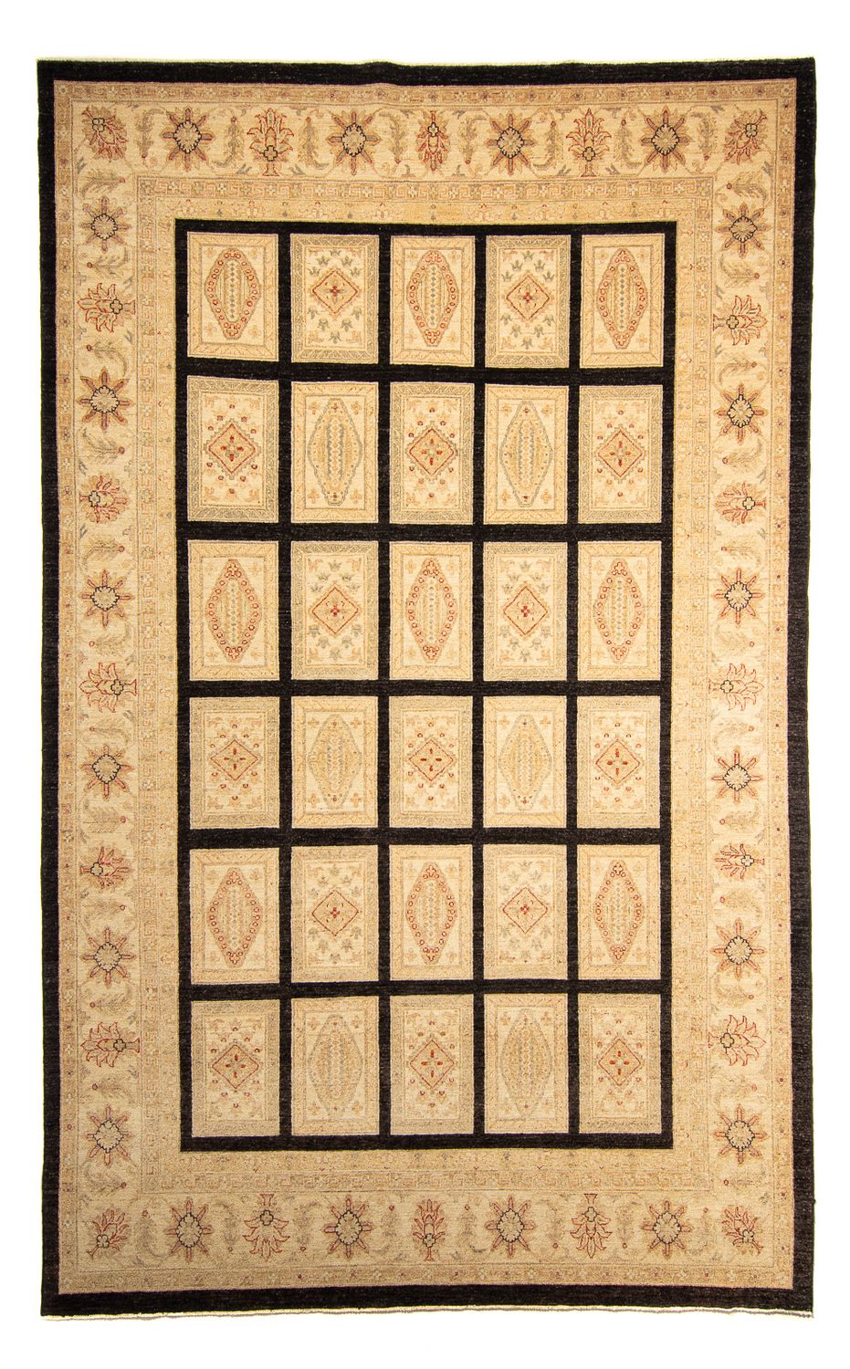 Ziegler Carpet - Bakhtiari - 377 x 239 cm - lys beige