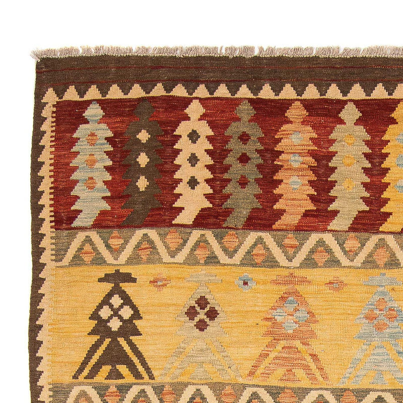 Kelim Carpet - Splash - 294 x 203 cm - flerfarvet
