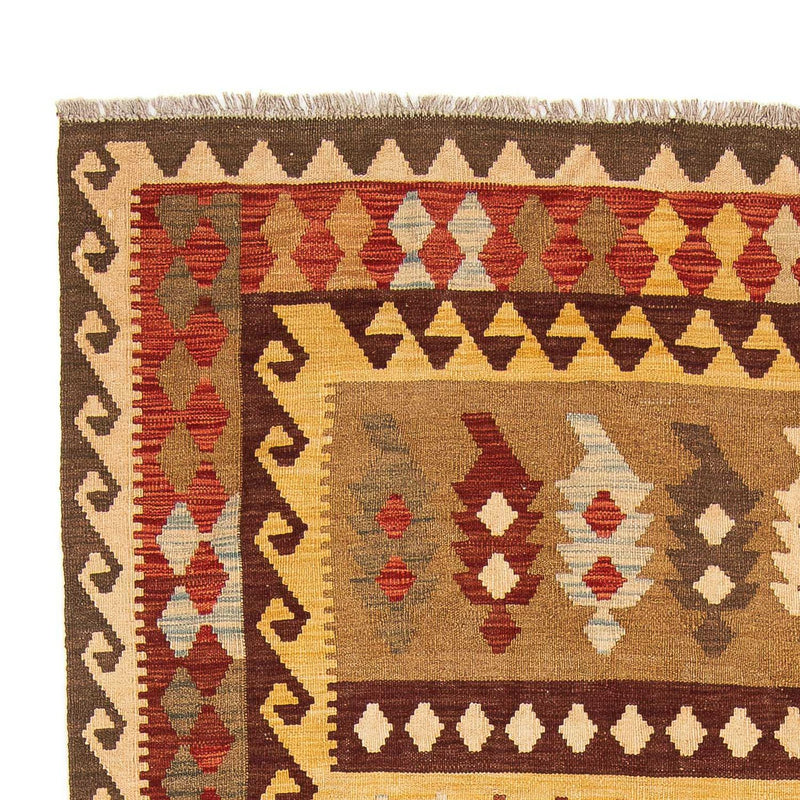 Kelim Carpet - Splash - 296 x 197 cm - flerfarvet