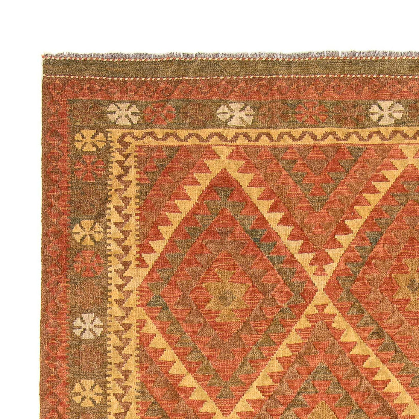 Kilim Maimana Tæppe 294x207cm - Uldtæppe