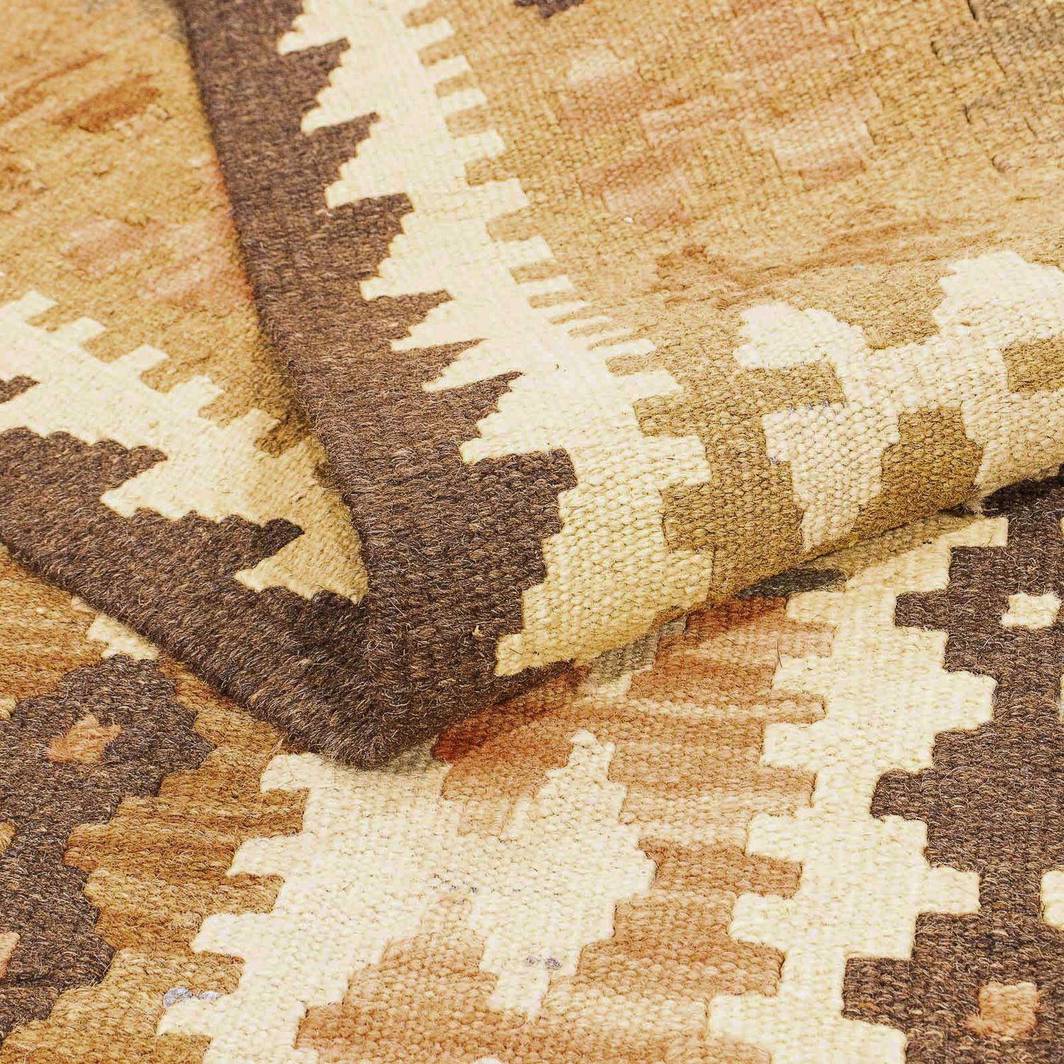 Kelim Carpet - Splash - 299 x 192 cm - flerfarvet