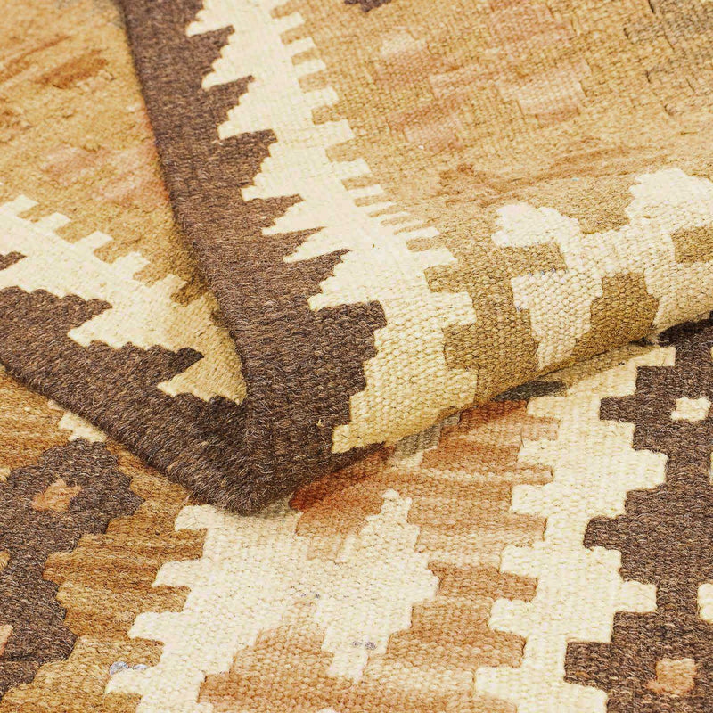Kelim Carpet - Splash - 299 x 192 cm - flerfarvet