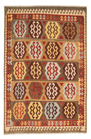 Kelim Carpet - Splash - 298 x 199 cm - flerfarvet