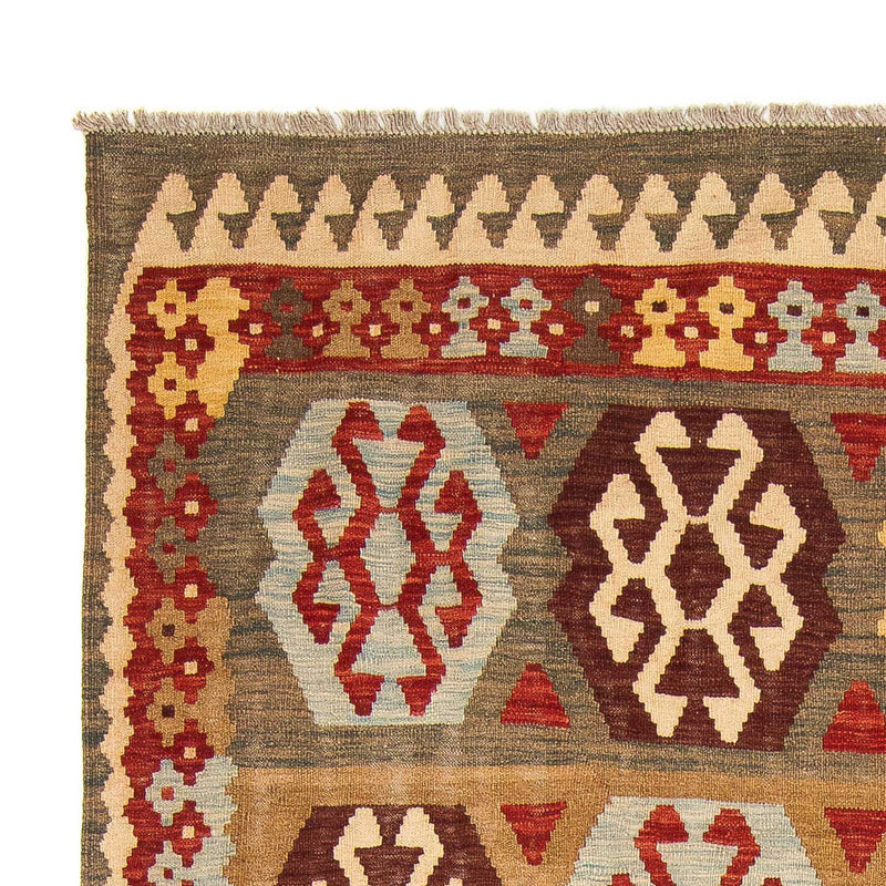 Kelim Carpet - Splash - 298 x 199 cm - flerfarvet