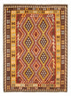 Kelim Carpet - Splash - 289 x 208 cm - flerfarvet